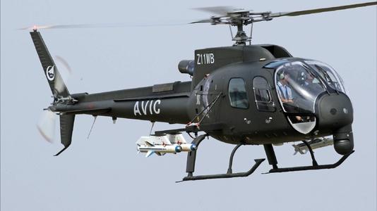 中国研制的直-11小型直升机可以完全替代"小羚羊"