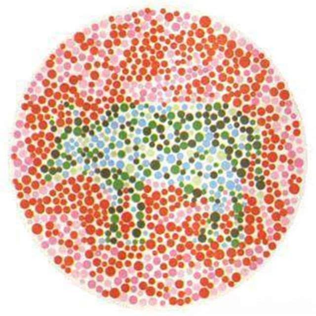色盲图技巧 看懂 答案图片