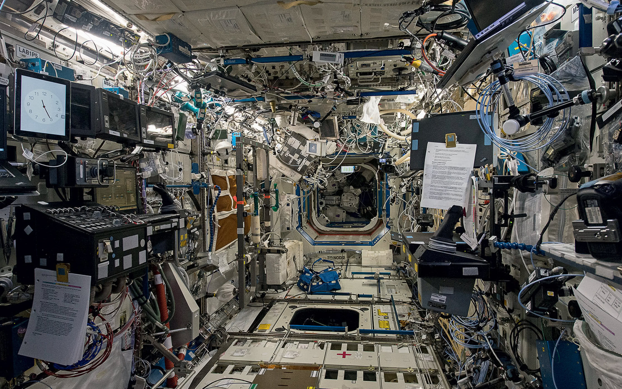 国际空间站舱段图片