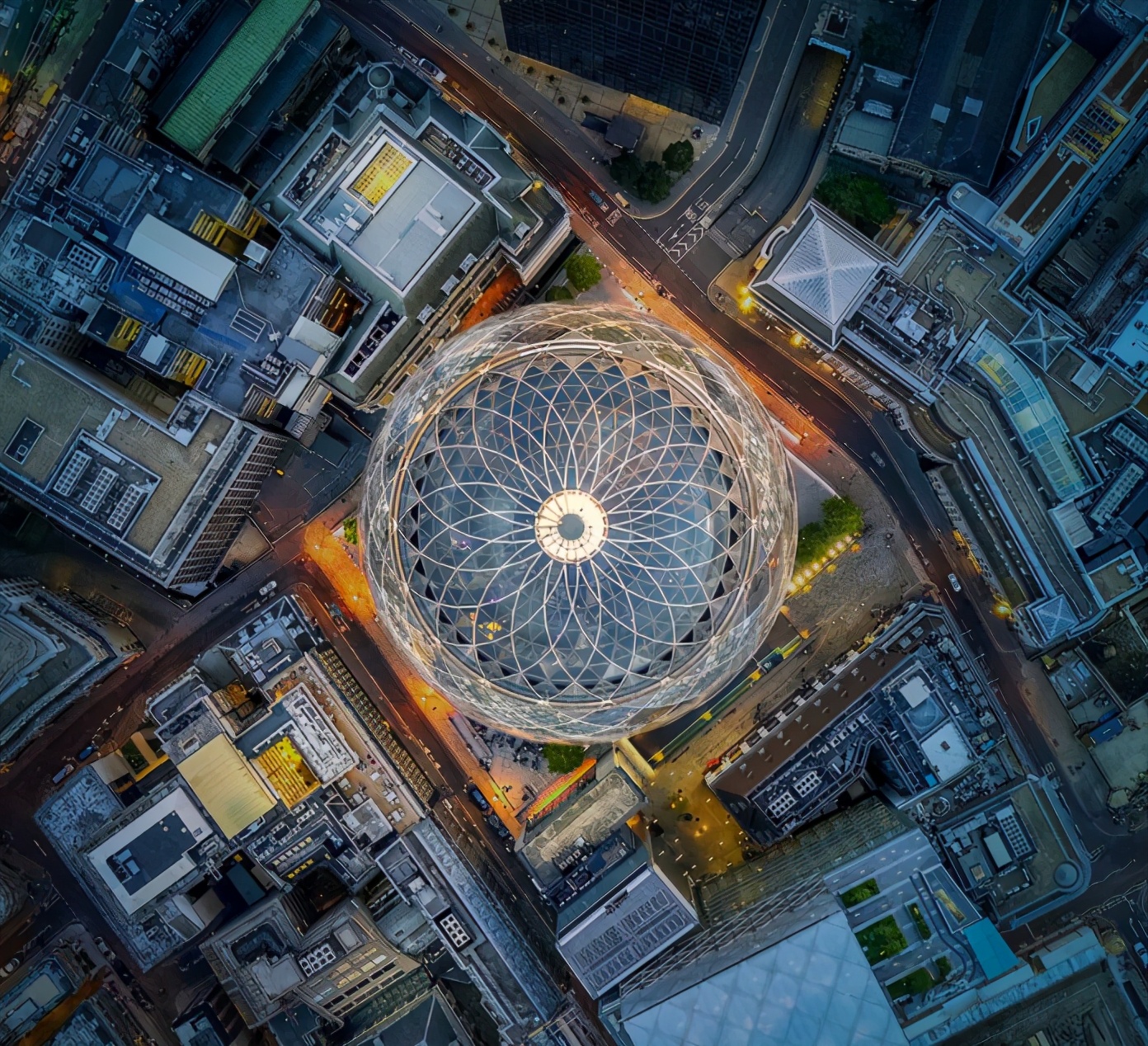 6张知名地标"俯视照",颠覆它们在你心目中的模样