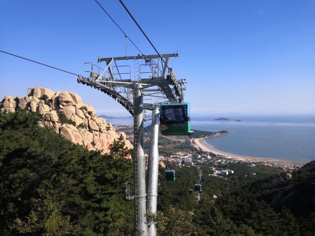 崂山风景区仰口游览区索道明天对外试运营,单人单程35元