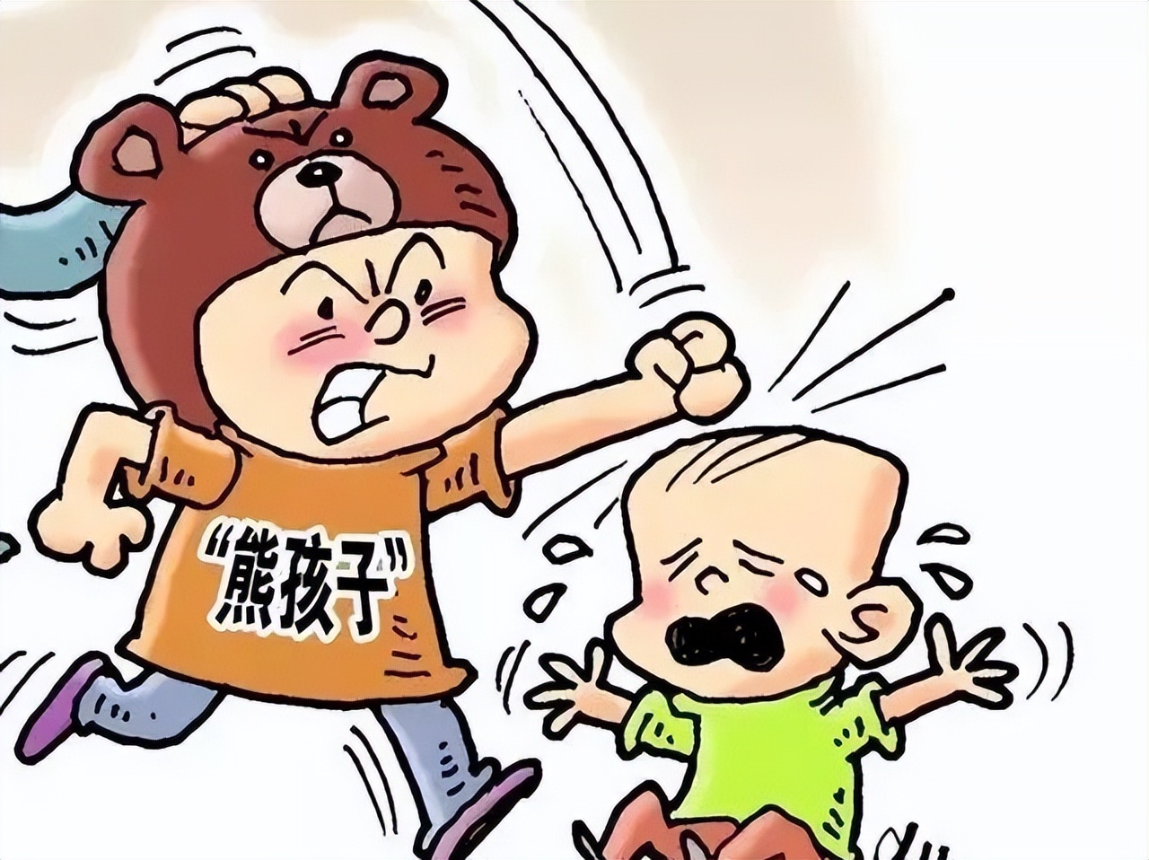 游乐场遇上乱打人的熊孩子爸爸三招制服妈妈教了双胞胎三点