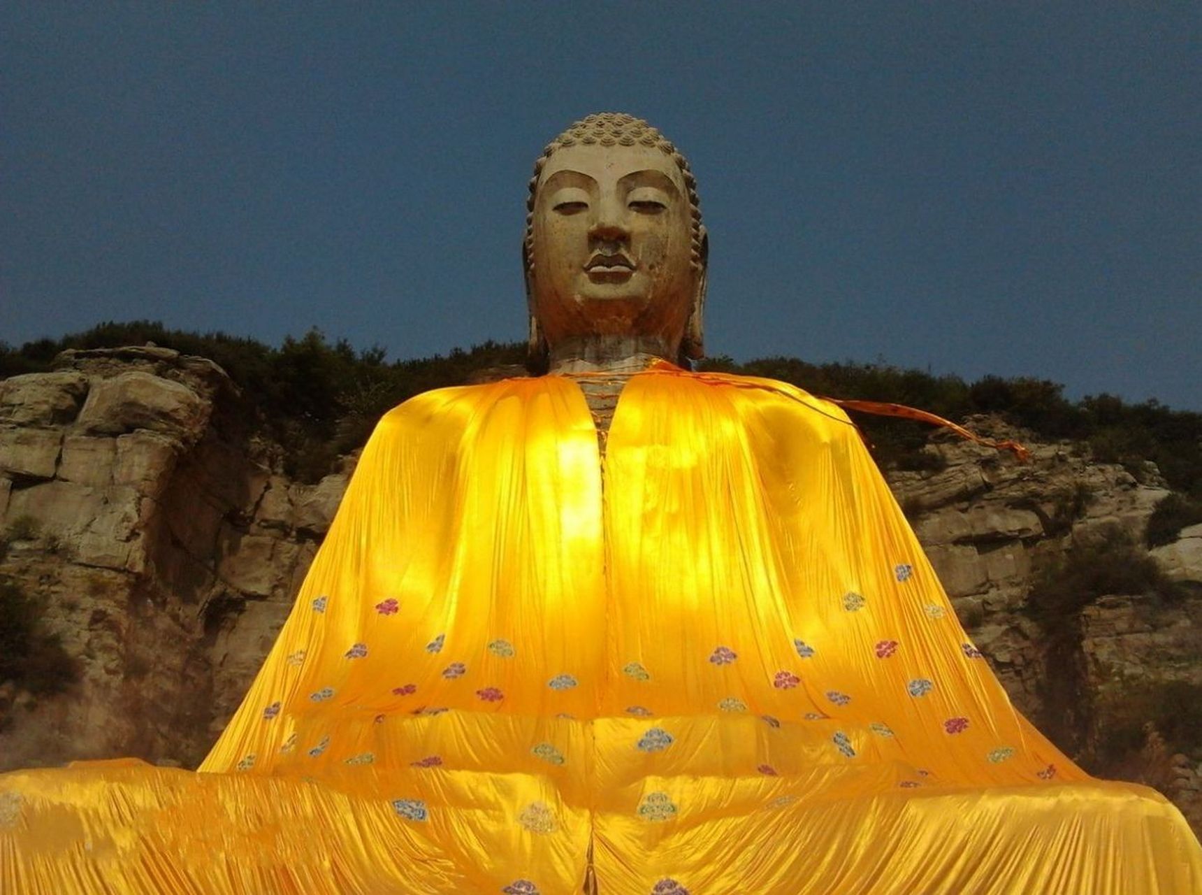 太原人都不知道的几个地方 一,蒙山大佛 蒙山大佛,国家aaaa级旅游景区