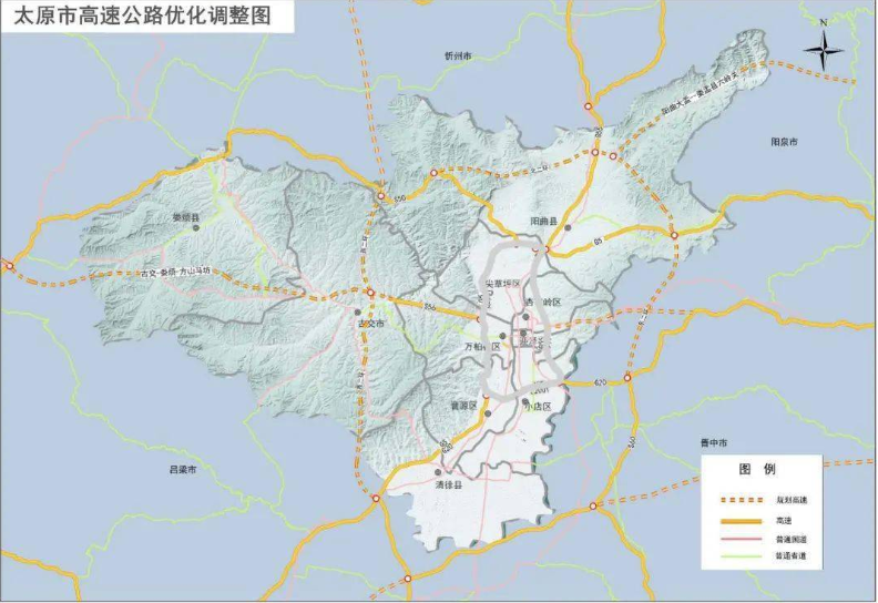 娄烦高速公路规划图片