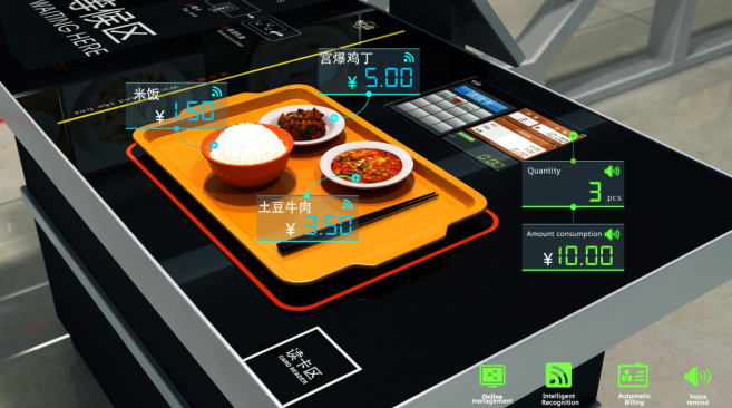 众多餐厅食堂为什么要选择智慧餐台售饭机系统