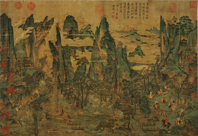 画坛父子:盛唐大家李思训,李昭道作品精选