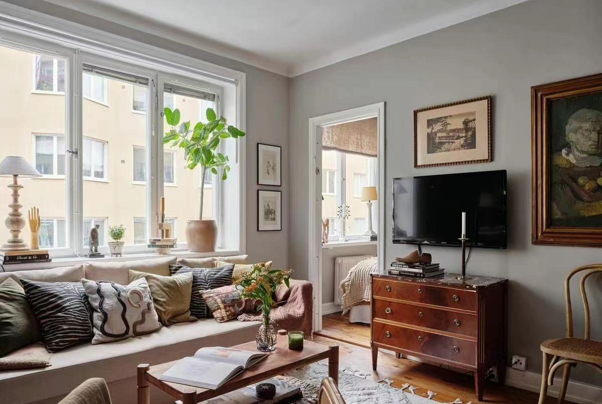 北欧风格的一套小套间,既不花哨又别出心裁,你是否也很中意呢?