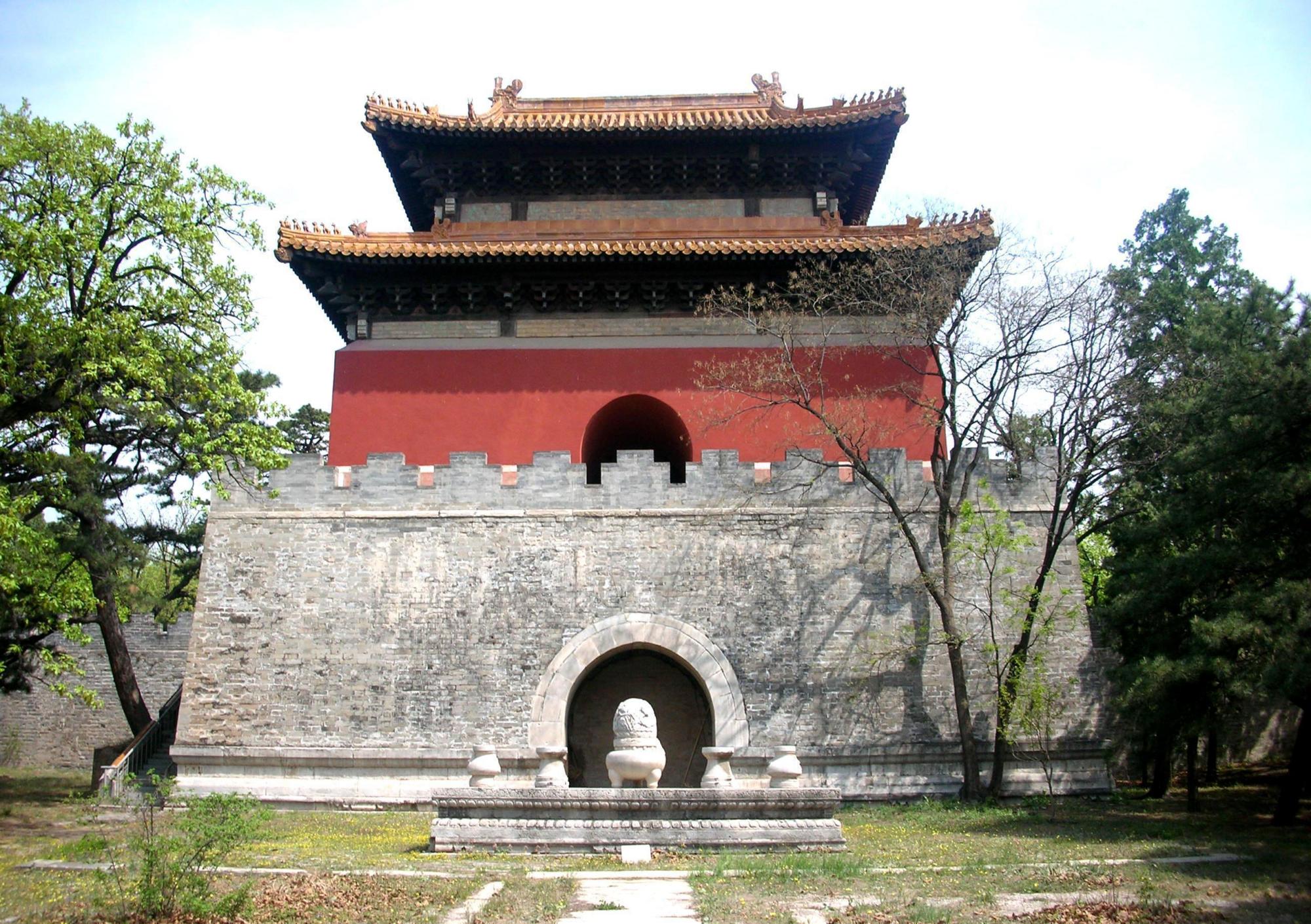 大龙悠长,砂水回环,十三陵之明仁宗献陵