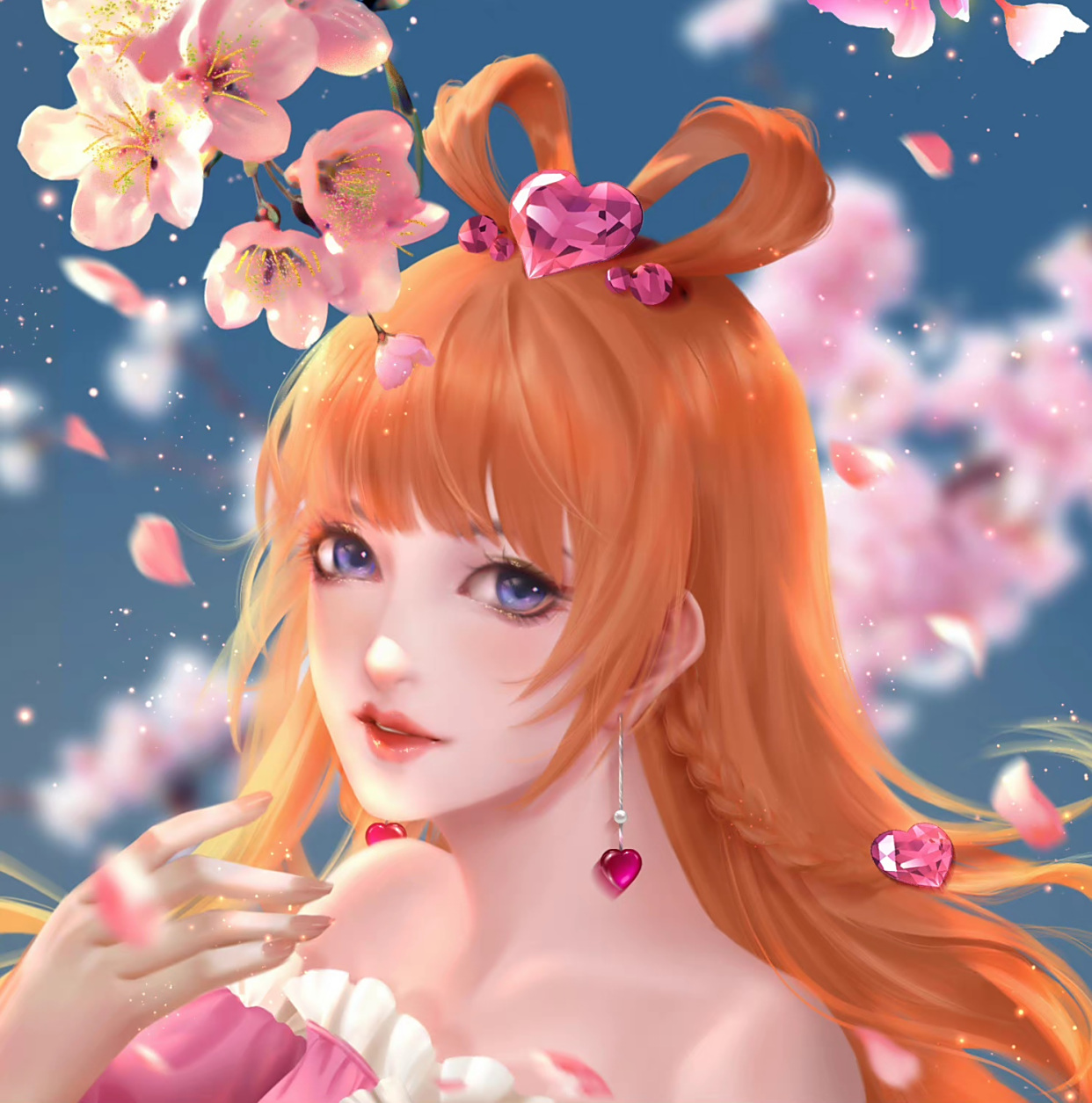 叶罗丽:王默同人图风格多变,日常服清纯可爱,皇冠配礼服太性感