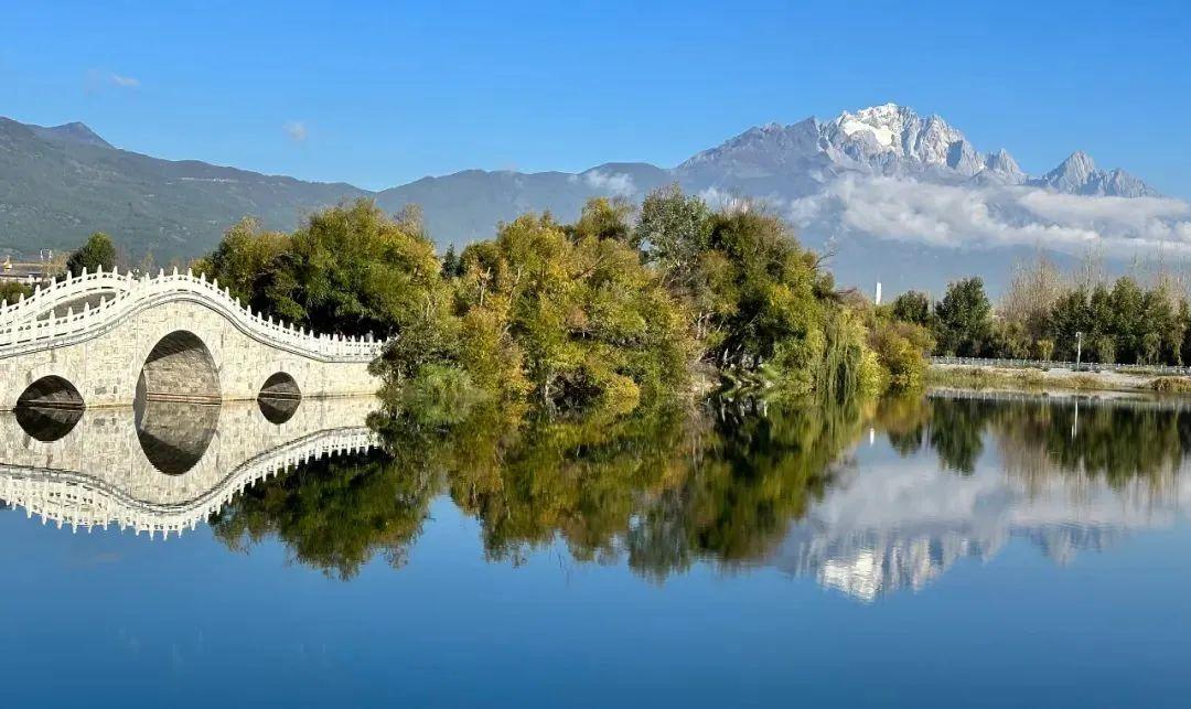 近日的清溪水库,颜值爆表