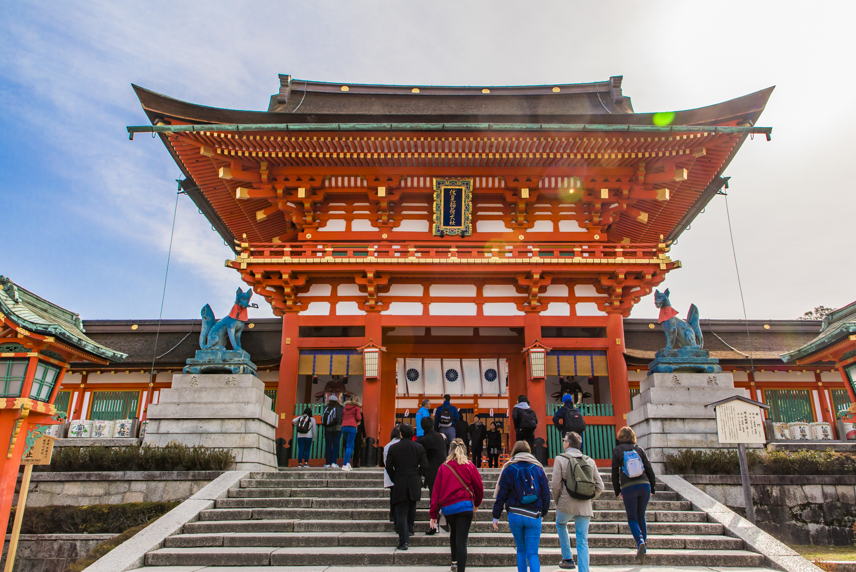 日本最震撼的景点,京都千本鸟居,万座红色鸟居共筑时光隧道