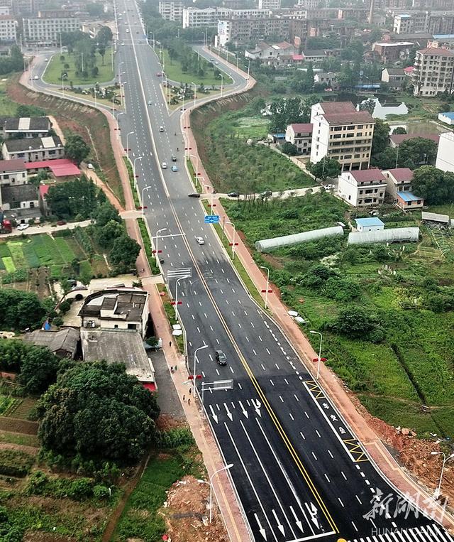 益阳城区新增大通道