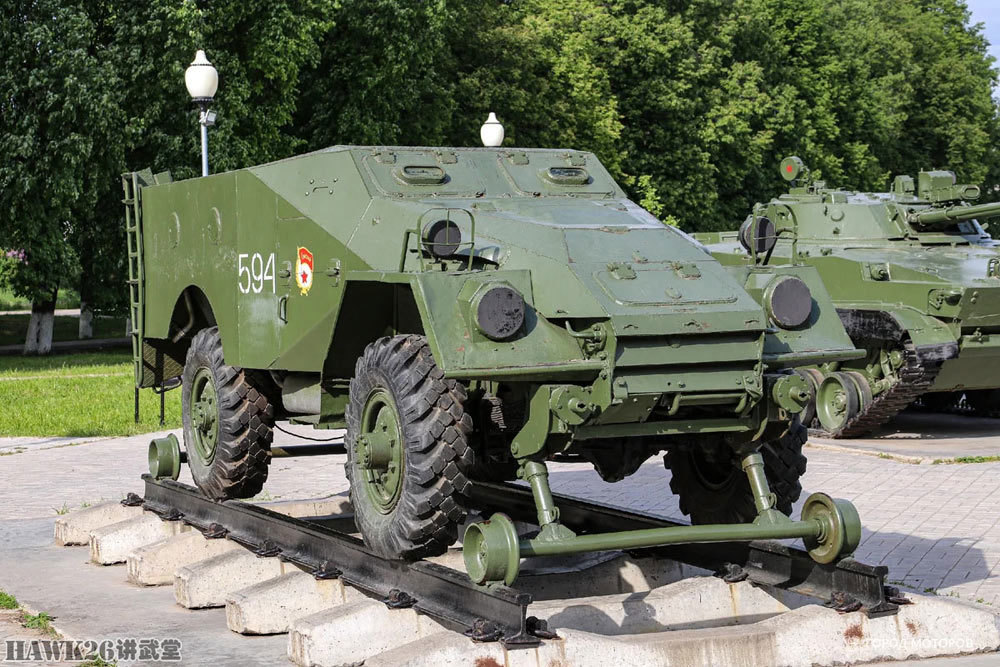 铁道公路两用装甲车 苏联用它对付铁道游击队