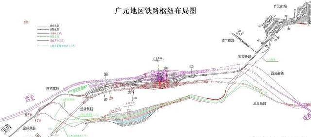 四川广元正加快推进广巴达扩能改造等4条铁路建设