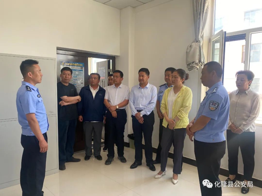 县人大常委会主任敏喜梅一行莅临我局视察调研