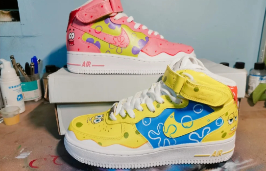 af1涂鸦用什么笔 空军一号涂鸦模板大全