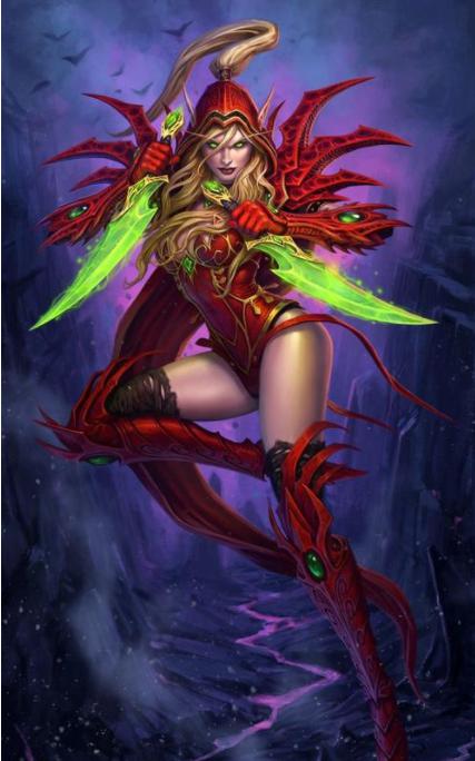 如果炉石传说出圈,哪位女角色能当c位?瓦莉拉还是阿兰娜