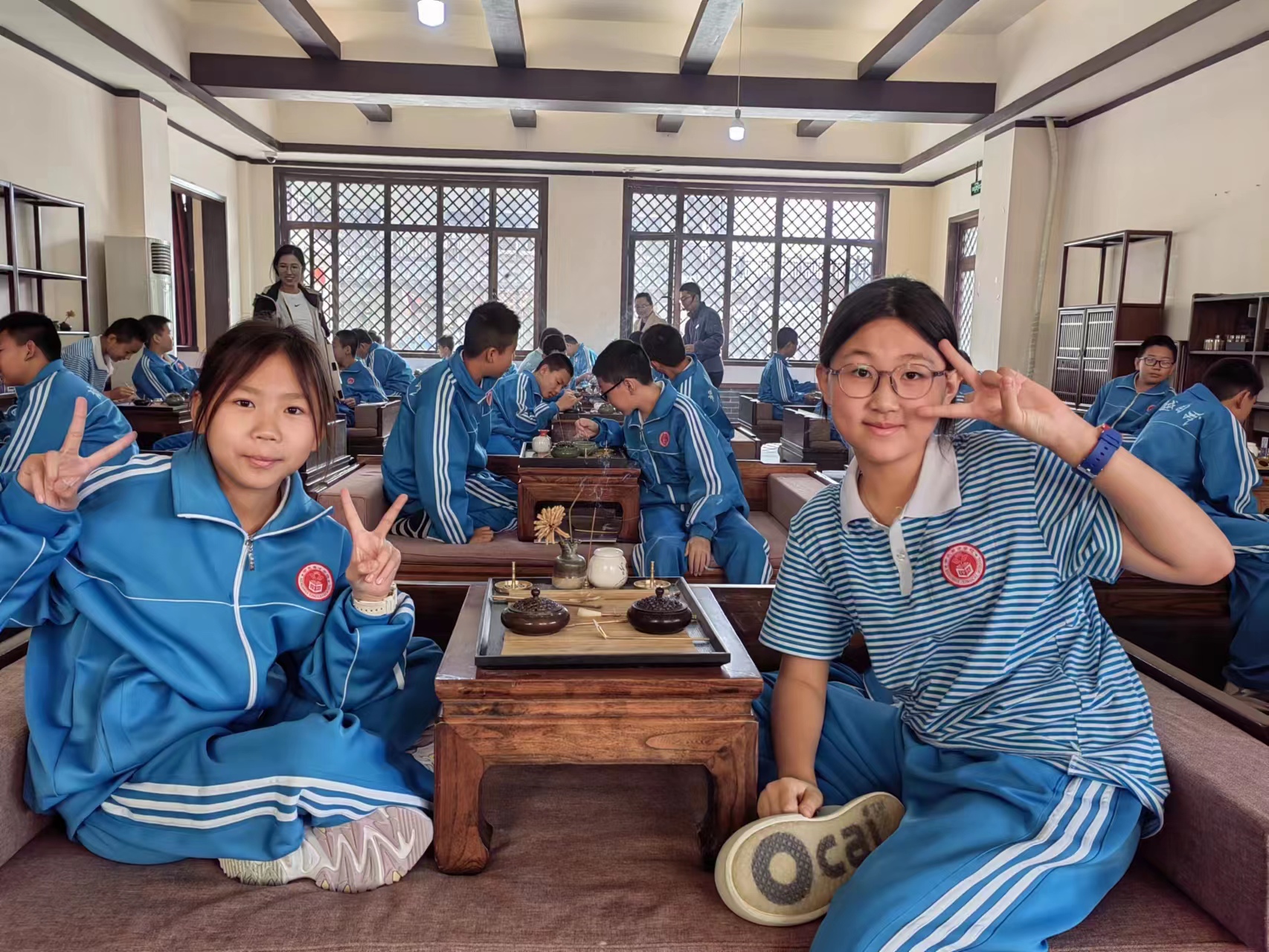 习古礼 学国艺 衡水闾里古镇孙敬学堂迎来研学热潮