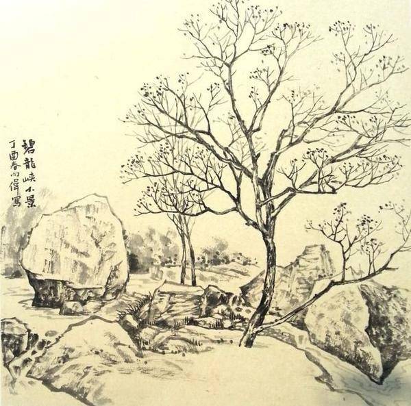 当代山水名家著名画家向伟