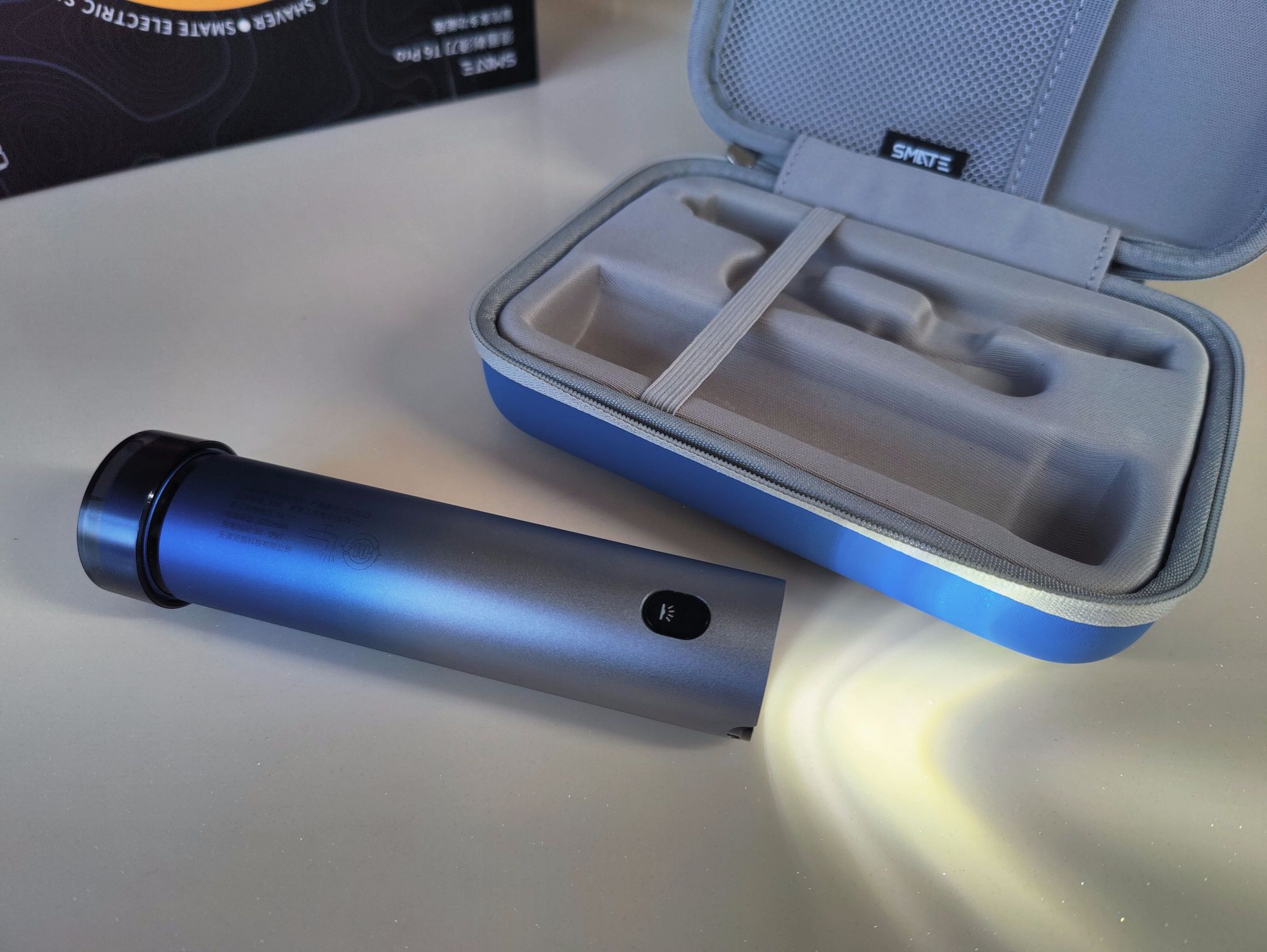 "户外能量棒"须眉剃须刀t6pro剃须刀 智能便携 旅行必备