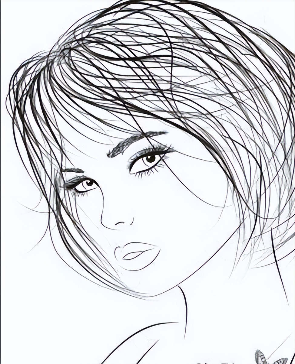 非常漂亮的素描图片(19张)