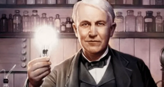 爱迪生发明灯泡的经历