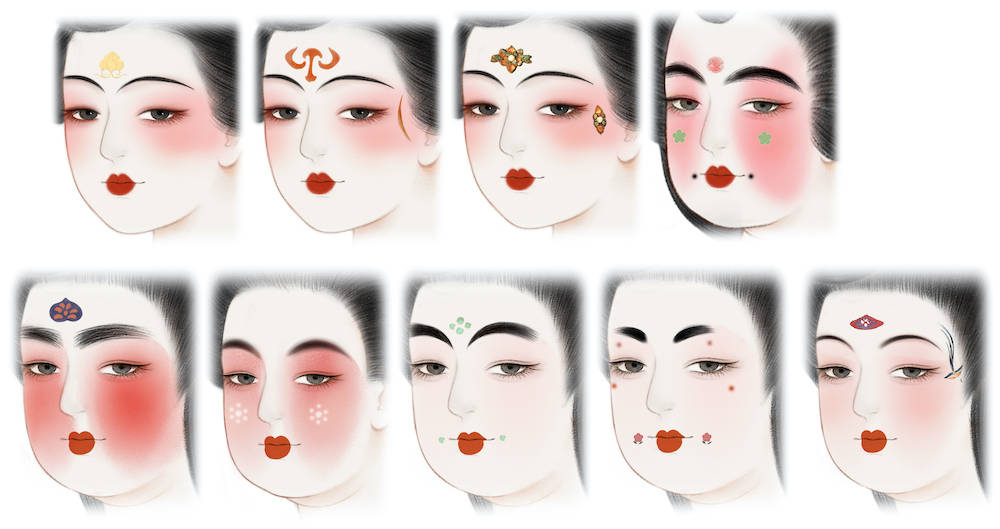 唐朝女子真实的妆容,是什么样子呢?