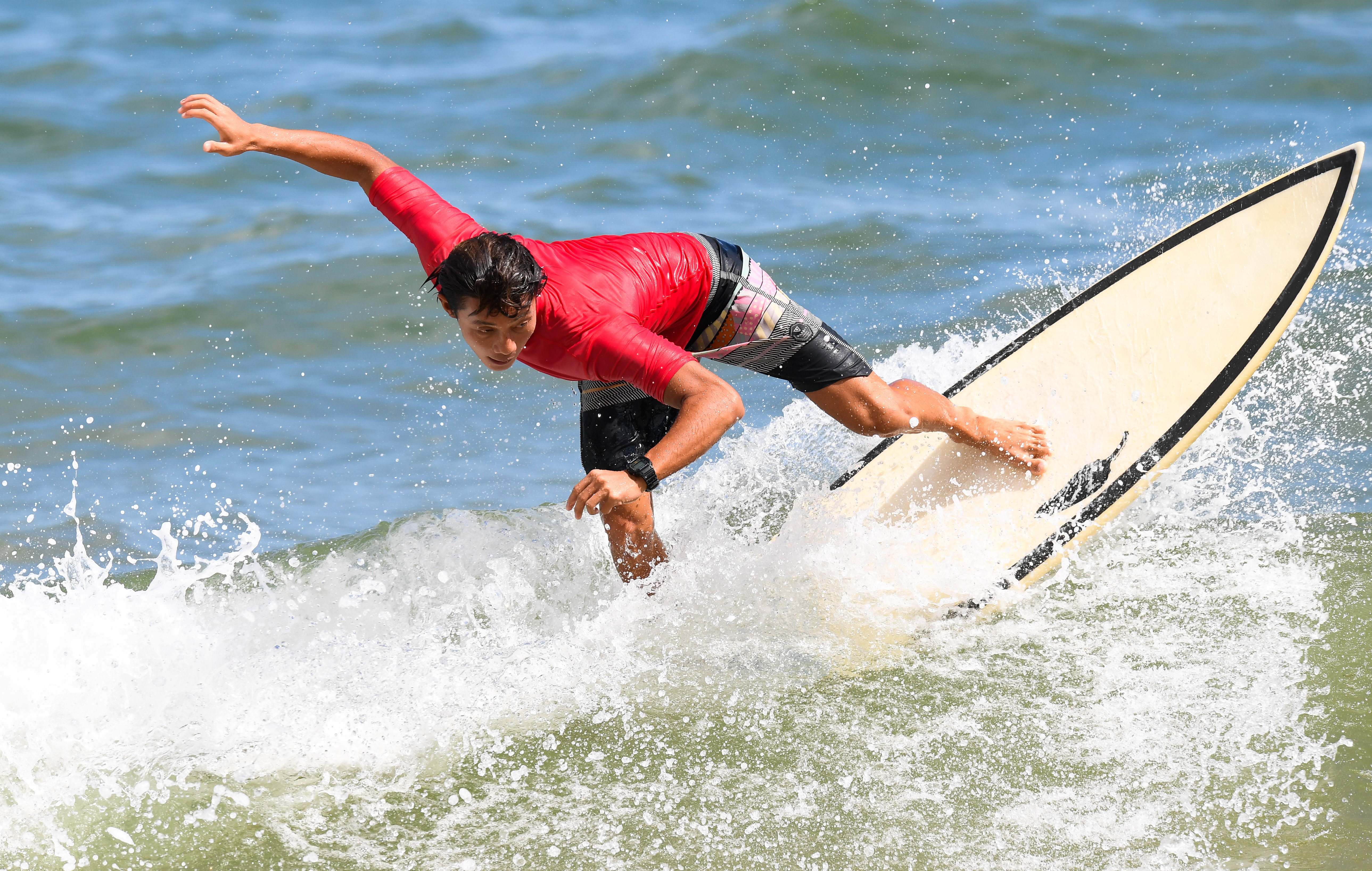 冲浪——男子短板第一轮赛况