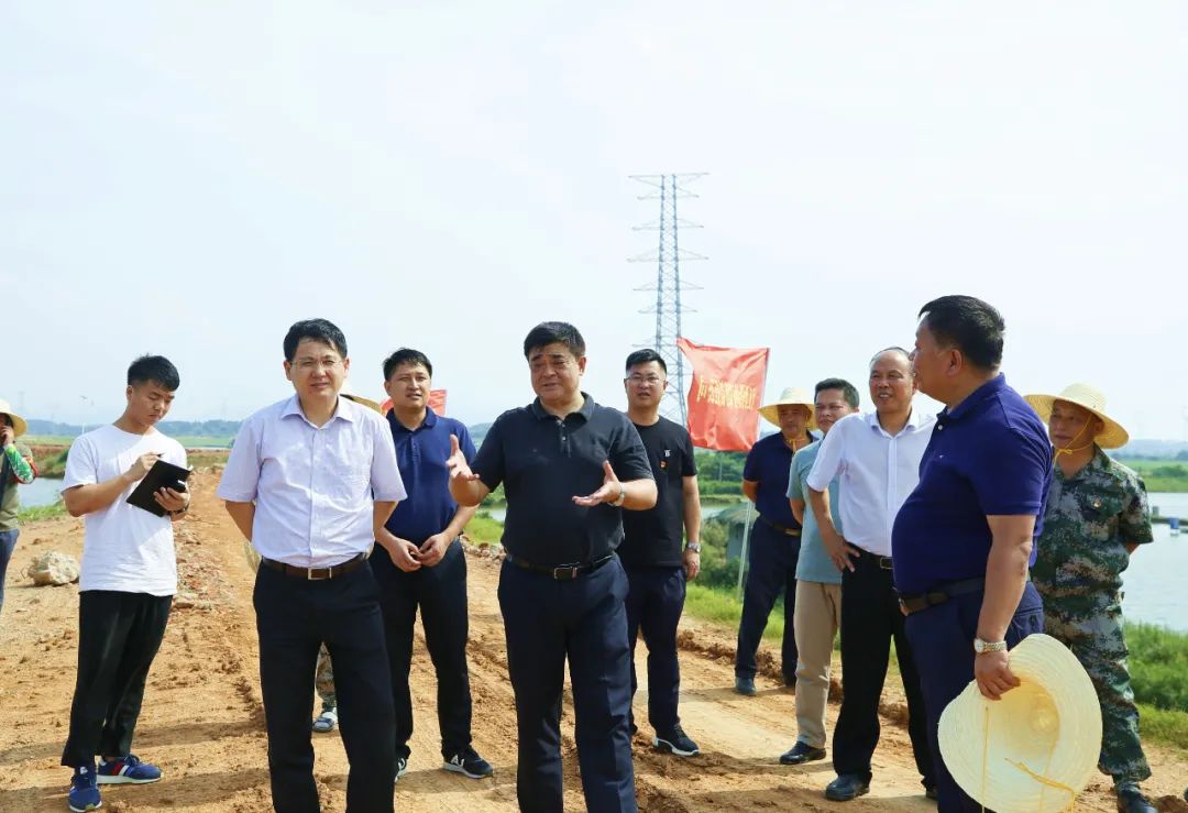 占勇再度检查指导防汛工作
