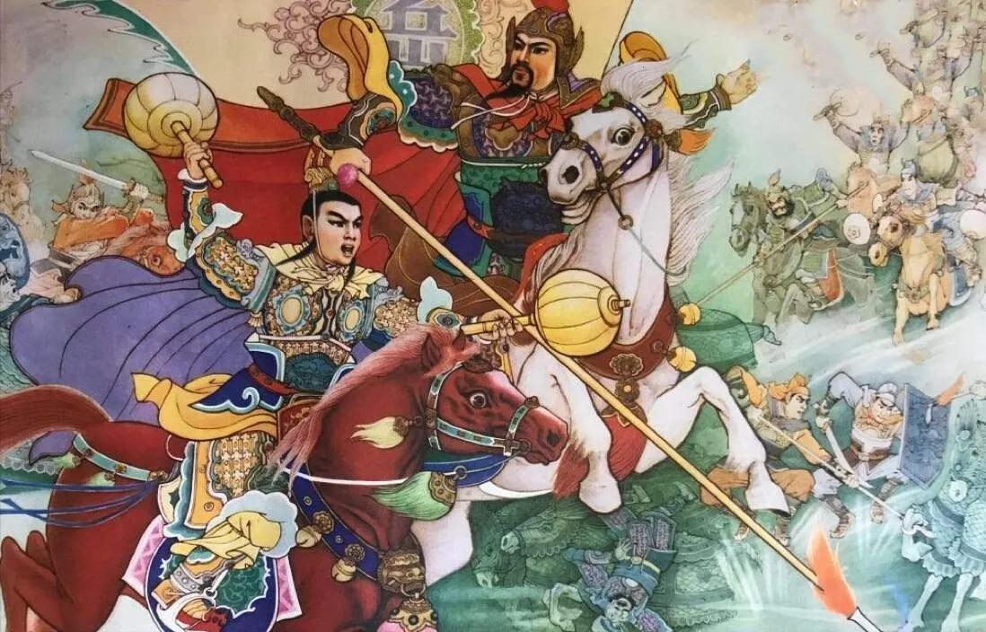 雷霆驱魔大将军雷万春传岳云锤法,牛头山之下锤震金弹子