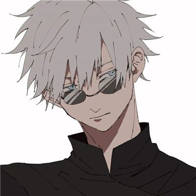 热播热门动漫咒术回战五条悟老师系列卡通可爱头像合集