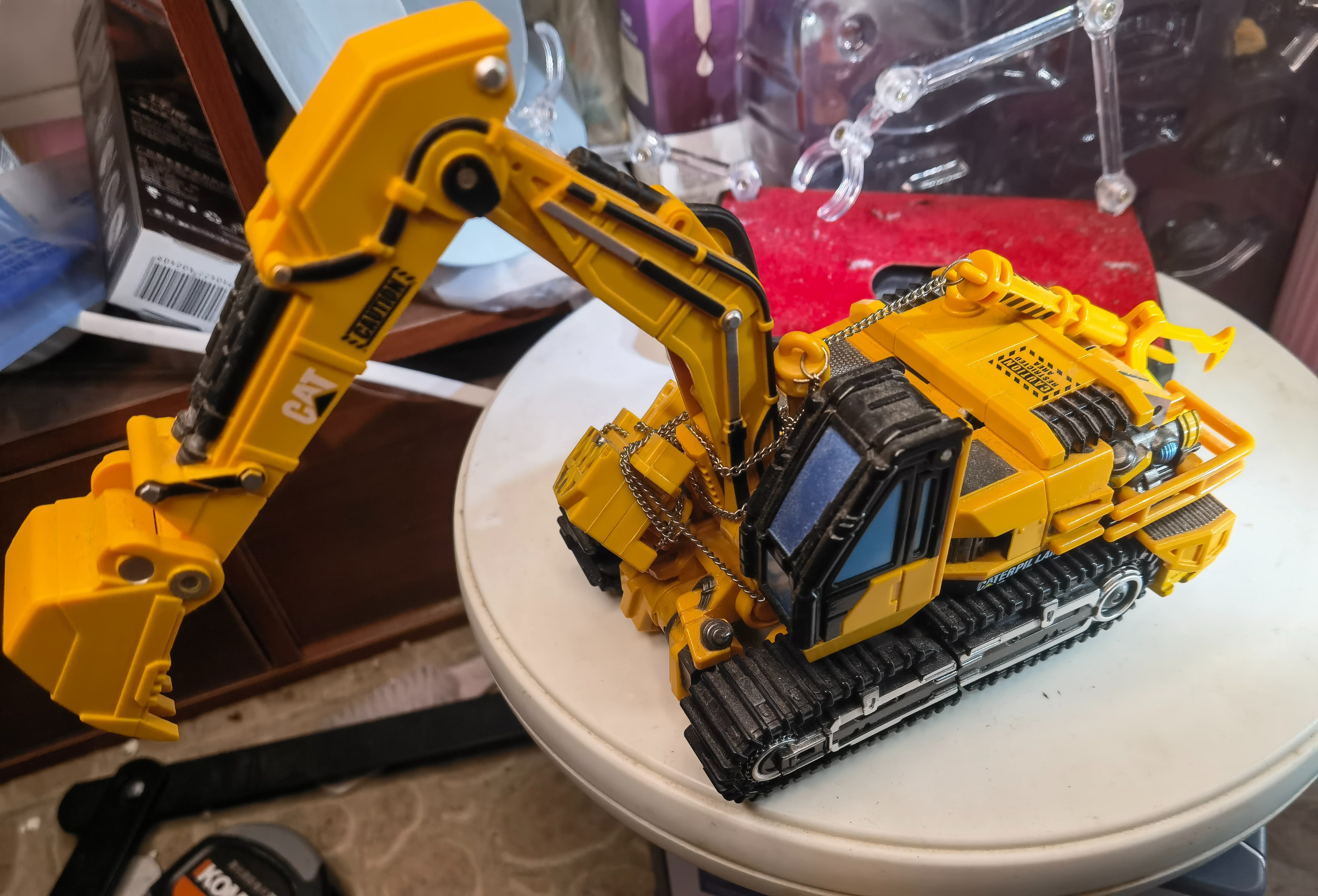 变形金刚挖地虎废渣 有一些精致的细节处理