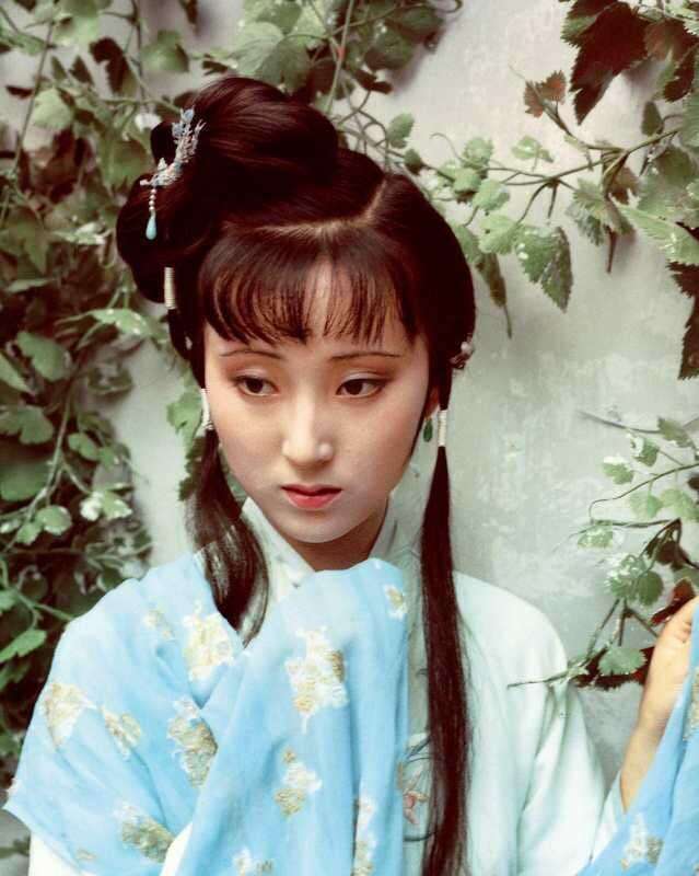 陈晓旭的"林黛玉"绝版照片,仅此一张,87《红楼梦》中从未出现