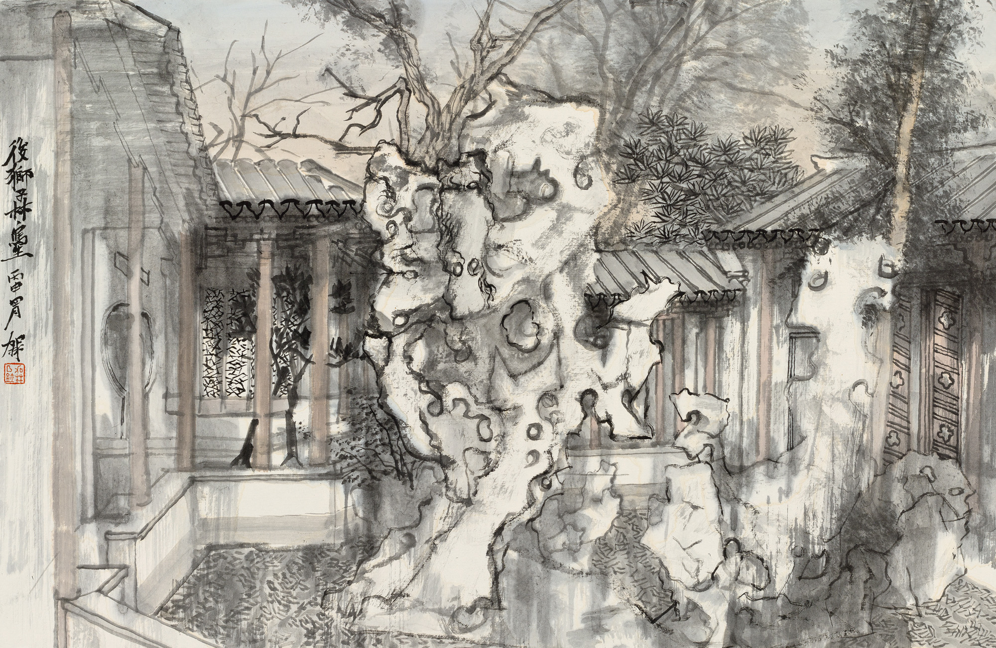 何加林·姑苏溢彩—中国画名家苏州园林写生作品
