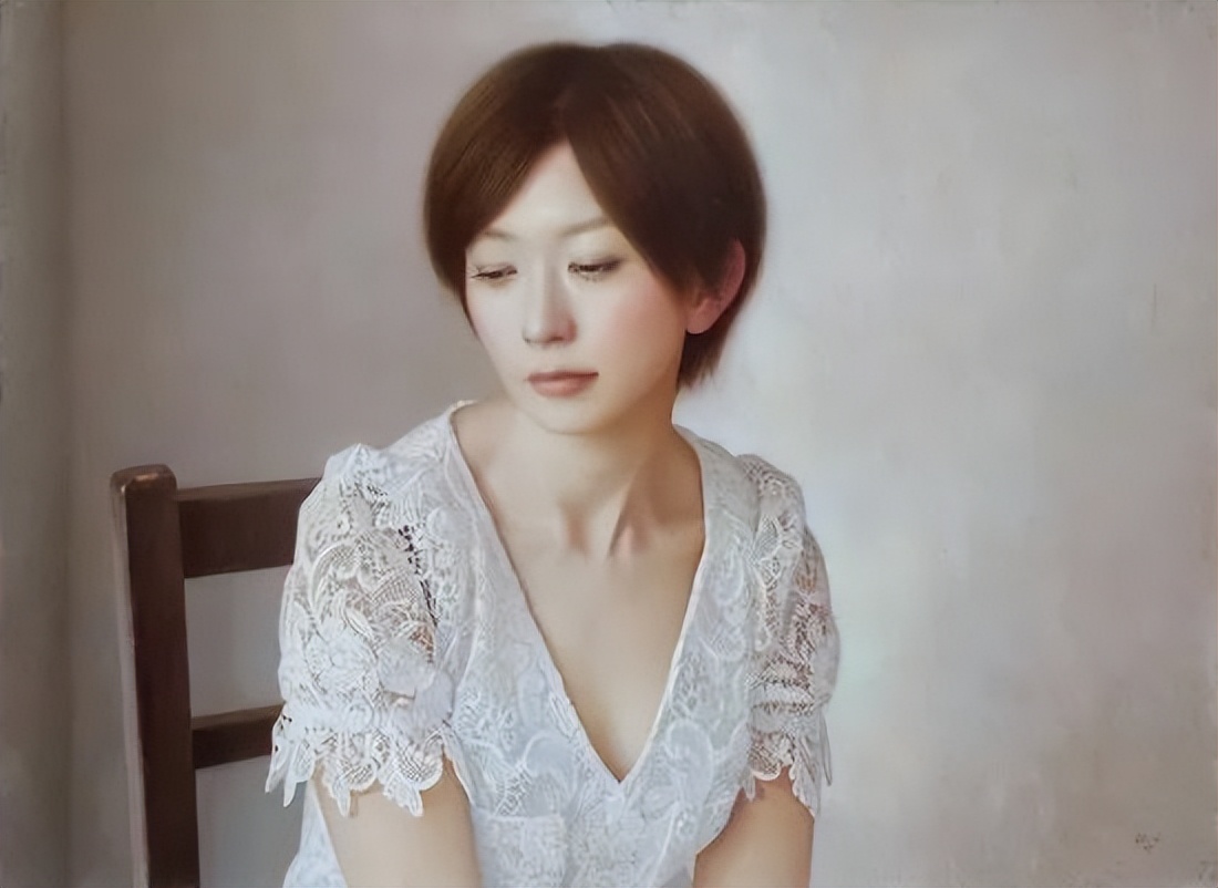 日本的柔情女子油画︱卯野和宏作品