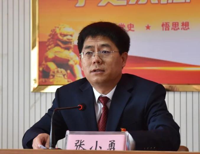 栾城区委宣讲团团长,区委书记张小勇在栾城中学作党史学习教育专题