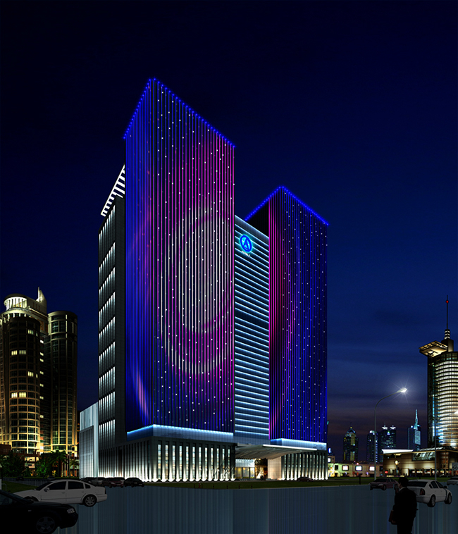 4月26日南充城市景观照明亮化设计制作 广告工程安装施工价格