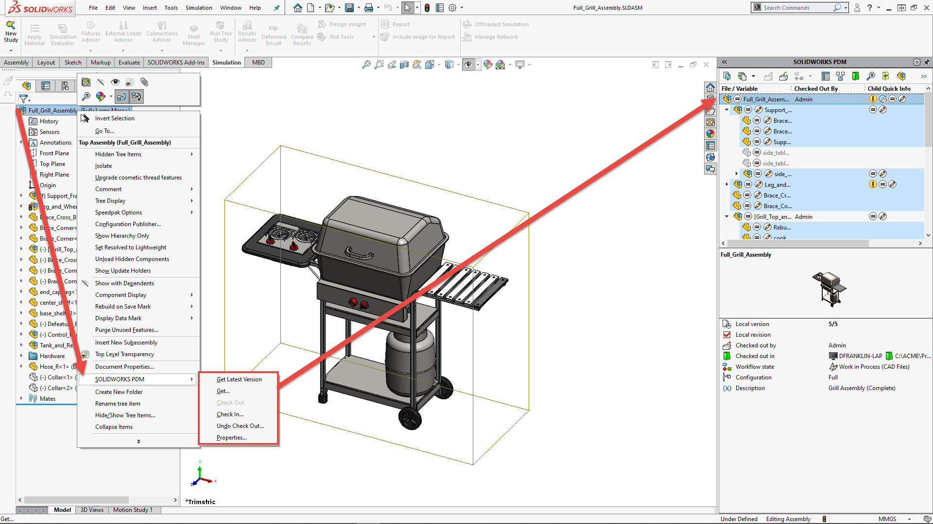 solidworks工程图界面图片