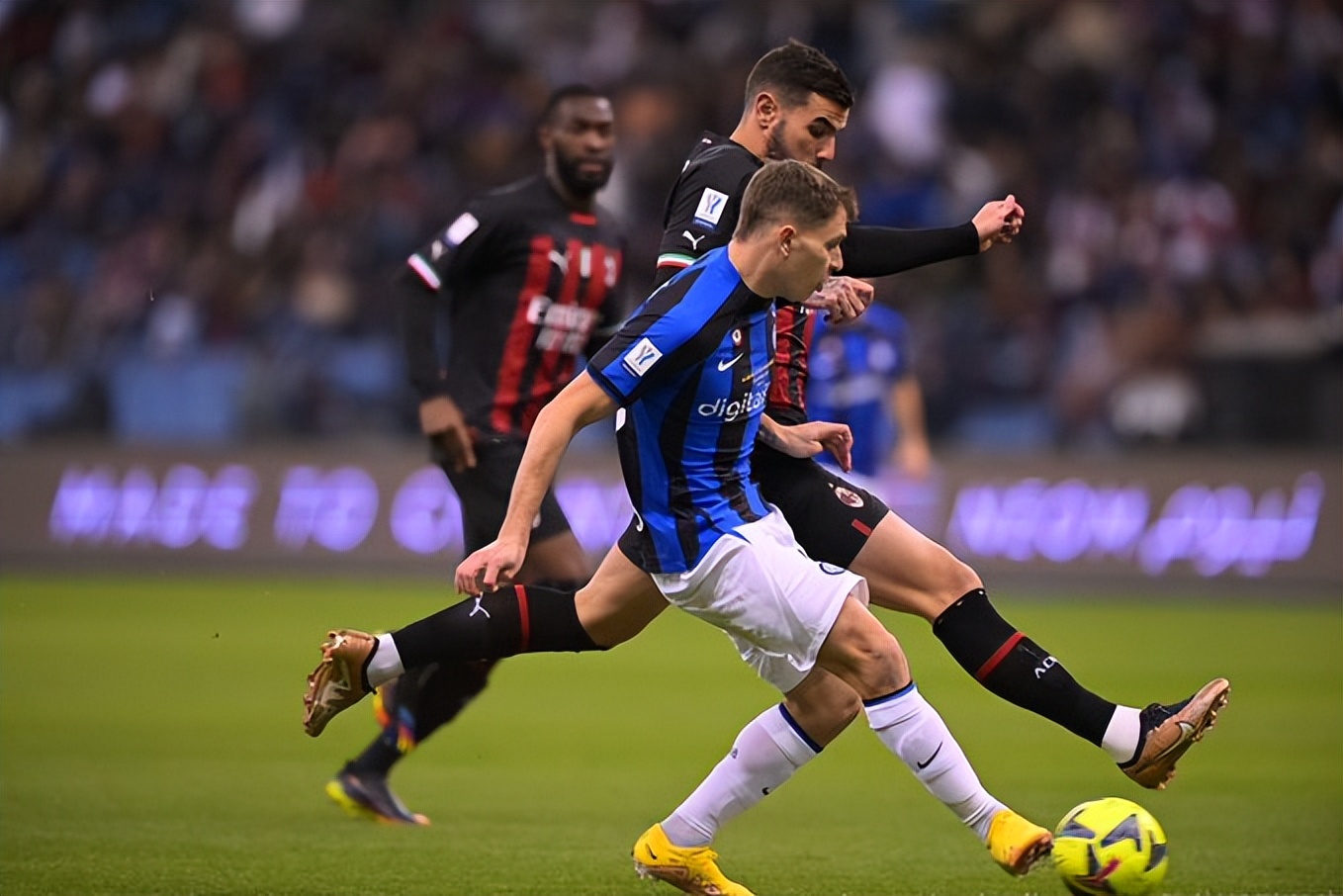 意大利超级杯-迪马尔科破门 哲科劳塔罗建功 国米3-0胜米兰夺冠