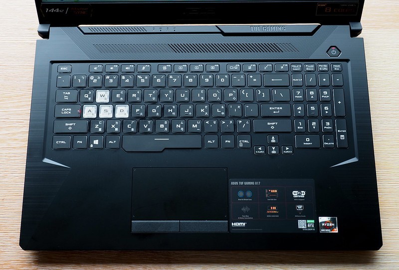 华硕tuf gaming a17 fa706qm,军旅硬汉风格入门级电竞笔记本电脑