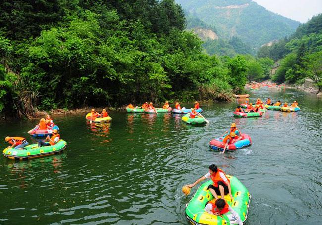 鹰潭冷水大峡谷图片