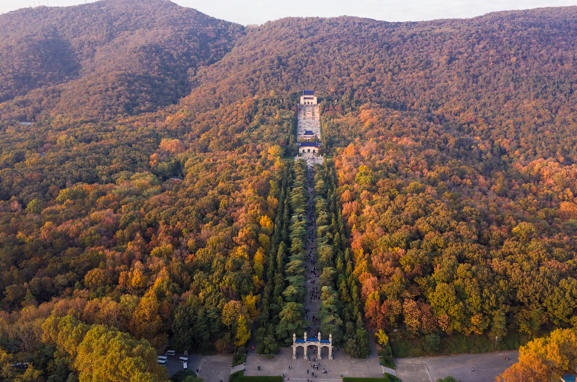 欣赏南京独特夜景的秘密地标:紫金山观景台!