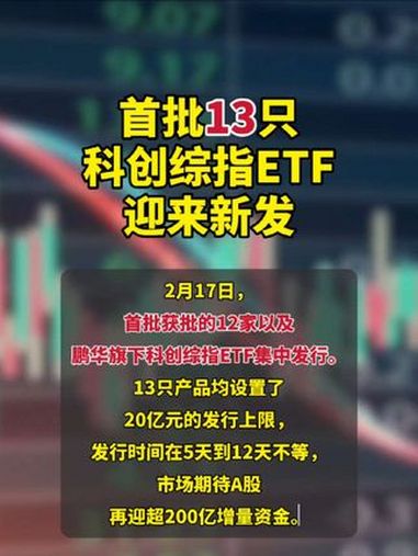 多只启动比例配售 首批科创综指系列ETF陆续结募