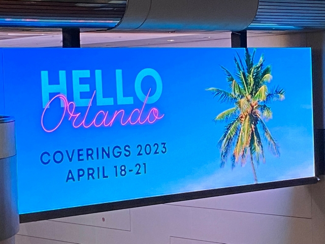 2023年美国奥兰多石材及瓷砖展览会coverings开展时间定为4月18日