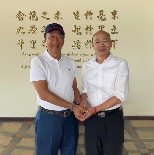 强势出击!张荣味直访韩国瑜,郭台铭还想争取"韩流"支持