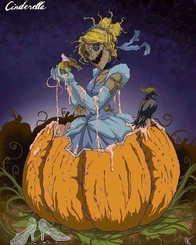 暗黑系的迪士尼公主:为了心爱之人,我甘愿堕入黑暗!