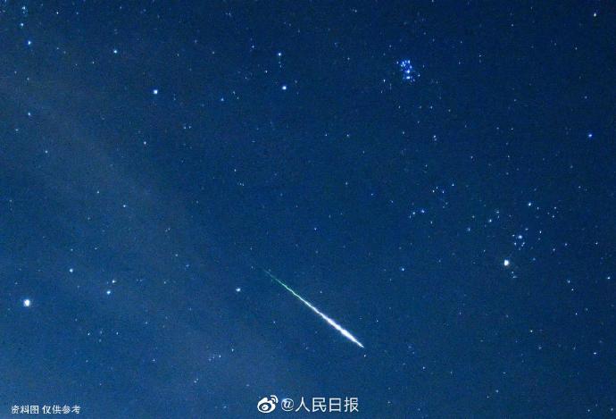 每小时超100颗!英仙座流星雨今夜迎极大值