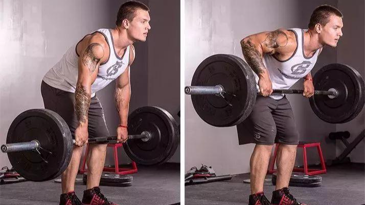 杠铃划船,一个经典的练背动作,掌握这几个技巧,把背练得更雄厚