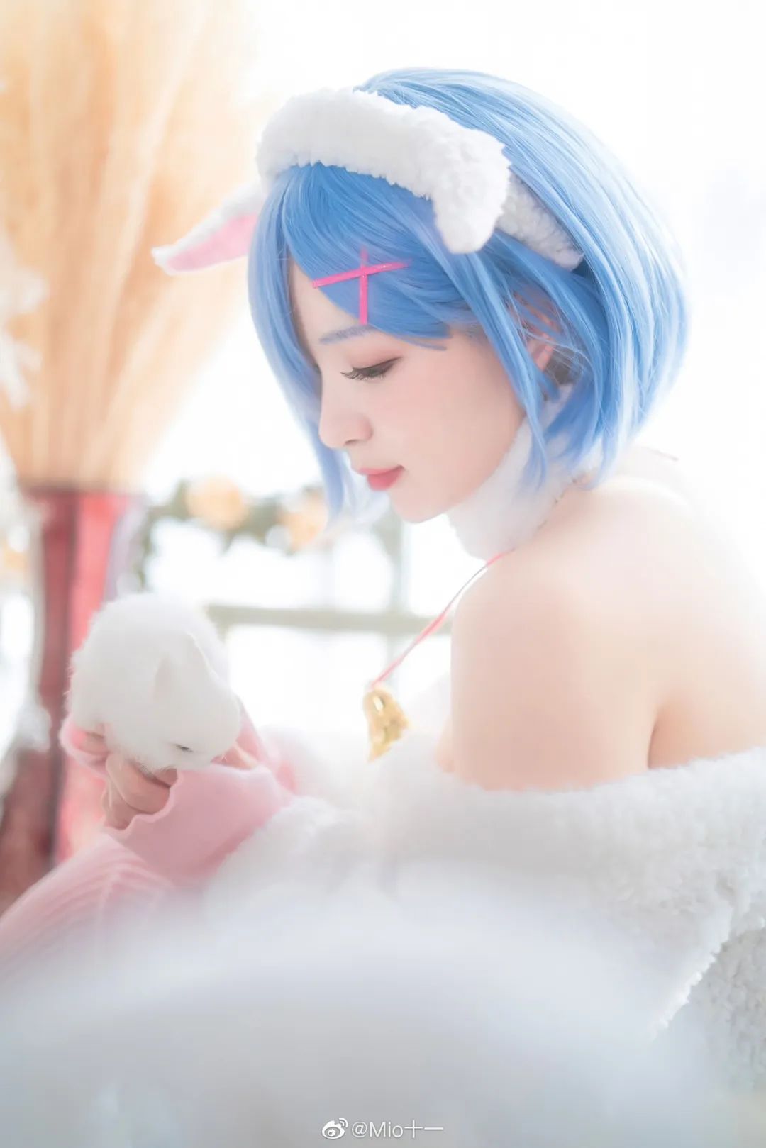 白丝蕾姆cos大赏