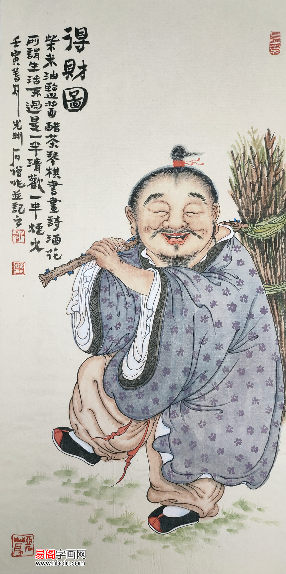 画家石僧本人严正声明:尊重原创,打击赝品